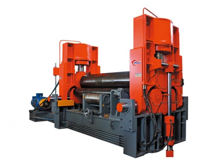 ماكينة درفة ألواح معدنية شاملة W11s Universal Plate Roll Bending Machine