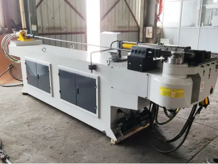 ماكينة ثني الأنابيب شبه الأوتوماتيكية بنظام التحكم الرقمي NC NC Semi-Automatic Tube Bending Machine
