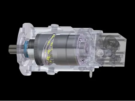 محرك مكبس محوري ذو دائرة مغلقة، فئة MF Closed Circuit Axial Piston Motor, MF Series