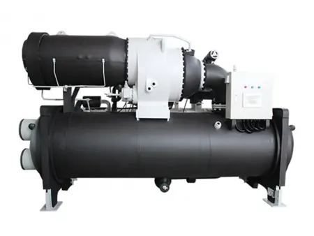 مضخة حرارية مع مبرد بنظام الطرد المركزي Centrifugal Chiller Heat Pump Unit
