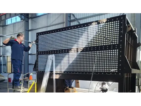 (تمنع تفاعل المعادن مع المواد الكيميائية القاسية والرطوبة العالية) Heat Exchanger Corrosion Protection