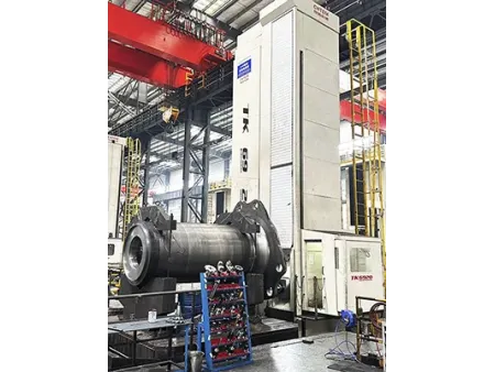 ماكينة الحفر والتفريز CNC بتصميم قائم على الأرض
