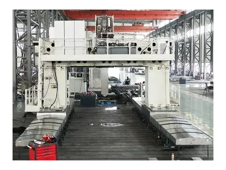 ماكينة حفر وتفريز CNC جسرية، هيكل جسري متحرك وطاولة ثابتة