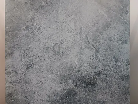 زجاج مطبوع رقمياً بتأثير حجر الأردواز