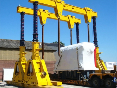 رافعة جسرية هيديروليكية Hydraulic Gantry Crane