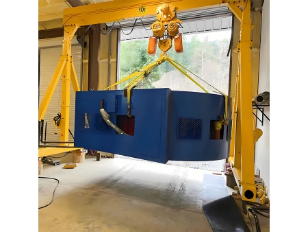رافعة جسرية متنقلة Portable Gantry Crane, Mobile Gantry Crane