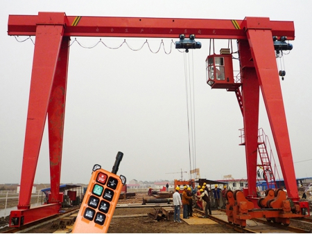 رافعة جسرية ذات عارضة واحدة Single Girder Gantry Crane