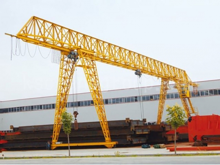 رافعة قنطرية ذات جسر علوي Truss Gantry Crane