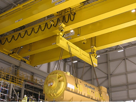 رافعة علوية لمحطات توليد الطاقة الكهربائية Overhead Crane for Power Plants