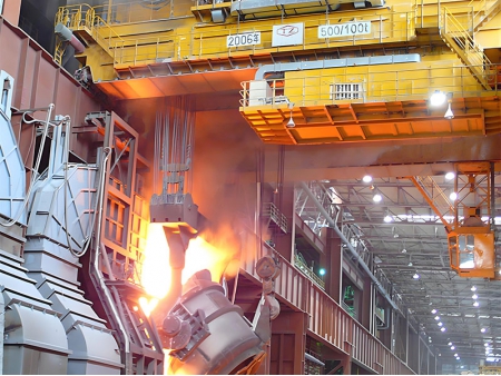رافعة علوية للصناعات المعدنية Metallurgical Overhead Crane
