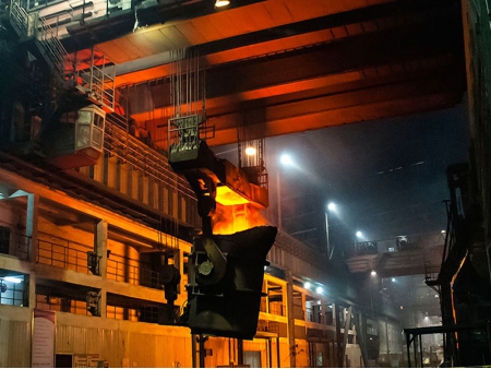 رافعة علوية للصناعات المعدنية Metallurgical Overhead Crane