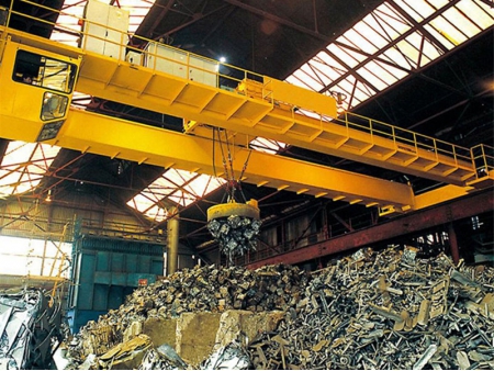 رافعة علوية كهرومغناطيسية Electromagnetic Overhead Crane