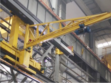 رافعة ذراعية مثبتة على الجدار Wall Mounted Jib Crane