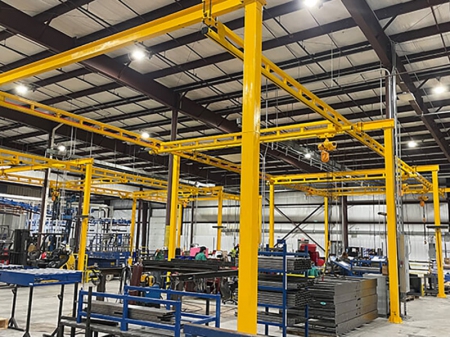 رافعة جسرية قائمة بذاتها Freestanding Bridge Crane