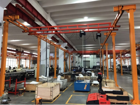 رافعة جسرية قائمة بذاتها Freestanding Bridge Crane