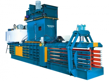 مكبس نفايات أفقي Horizontal Waste Baler