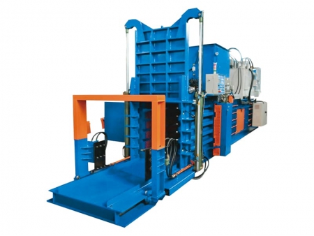 مكبس نفايات أفقي Horizontal Waste Baler
