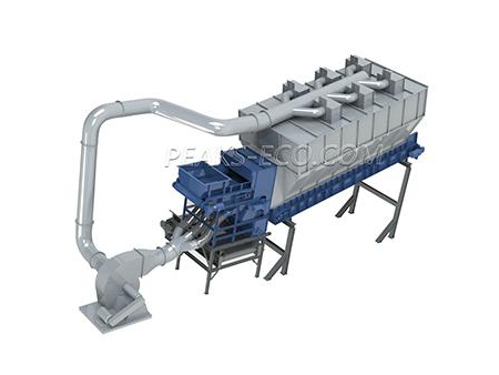 ماكينة فرز المخلفات بالأوزان Windsifter/ Densimetric Separator