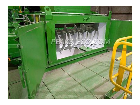 ماكينة فتح أكياس المخلفات الصلبة Bag Opener for Solid Waste