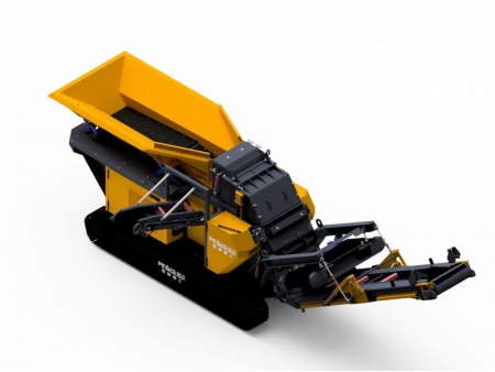 كسارة تصادمية متنقلة Mobile Impact Crusher