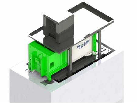 مكبس نفايات ذكي تحت الأرض Smart Underground Waste Compactor