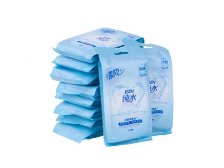 ماكينة صناعة مناديل مبللة سينجل وايبس (طي وترطيب وتكديس وتغليف وختم) Fully Automatic Single Sachet Wet Wipes Multiple Packaging Machine ماكينة صناعة مناديل مبللة سينجل وايبس (طي وترطيب وتكديس وتغليف وختم) Fully Automatic Single Sachet Wet Wipes Multiple Packaging Machine