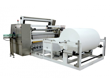 ماكينة إنتاج مناديل مبللة في علب أسطوانية، سلسلة Canister Wet Wipes Machine