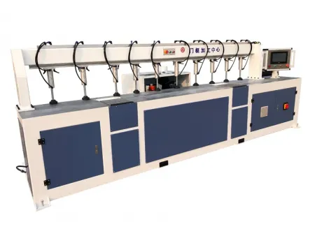 ماكينة CNC لحفر وتفريز عمود الباب الخشب  CNC Door Stile Milling and Drilling Machine