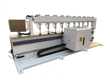 ماكينة CNC لحفر وتفريز عمود الباب الخشب  CNC Door Stile Milling and Drilling Machine