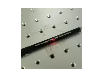 ماكينة وسم فايبر ليزر مكتبية مغلقة بالكامل