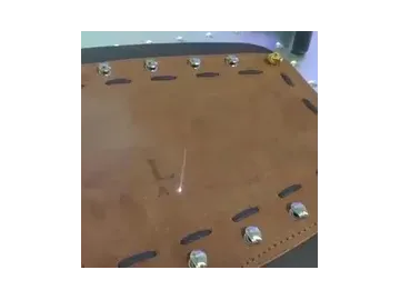 ماكينة وسم ليزر أشعة فوق بنفسجية بوحدة منفصلة