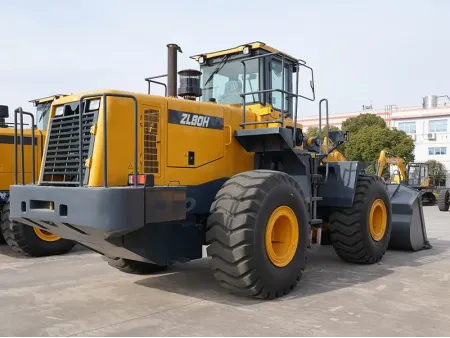 ZL80H  لودر بعجلات (جرافة بعجلات، شيول غراف)