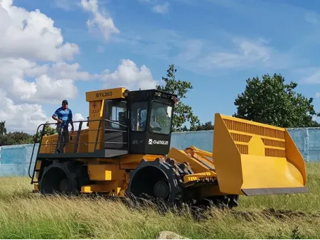 GYL263  مدحلة ضغط النفايات (تصميم متين وأداء قوي لإدارة مكبات النفايات)