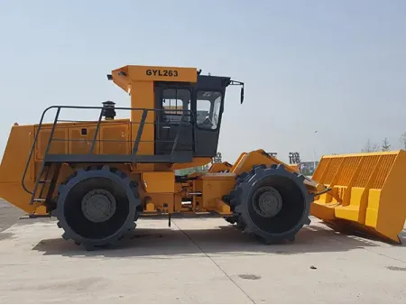 GYL263  مدحلة ضغط النفايات (تصميم متين وأداء قوي لإدارة مكبات النفايات)