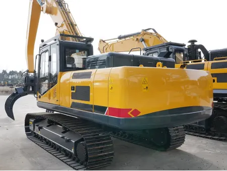 ZG210H  حفار مجنزر مع ملقط جذوع الأشجار Grapple (أداة قوية للأعمال الزراعية والبناء)