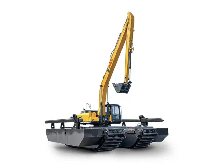 ZG330D  حفّار برمائي مجنزر (عالي الاستقرار لأداء متميز في البيئات الطينية والمائية)