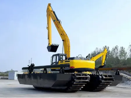 ZG330D  حفّار برمائي مجنزر (عالي الاستقرار لأداء متميز في البيئات الطينية والمائية)