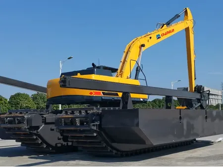 ZG330D  حفّار برمائي مجنزر (عالي الاستقرار لأداء متميز في البيئات الطينية والمائية)