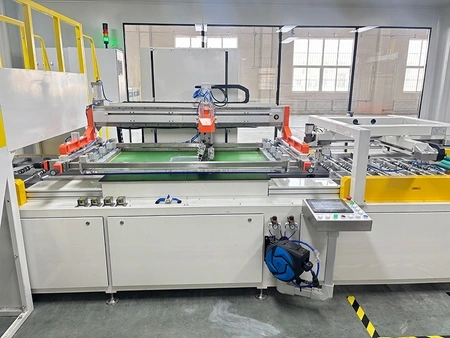 ماكينة طباعة على زجاج الأجهزة المنزلية فئة VHA  Automatic Screen Printing Machine for Home Appliance Glass