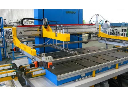 ماكينة طباعة آلية على زجاج الأجهزة المنزلية فئة VA Automatic Screen Printing Machine for Home Appliance Glass ماكينة طباعة آلية على زجاج الأجهزة المنزلية فئة VA Automatic Screen Printing Machine for Home Appliance Glass