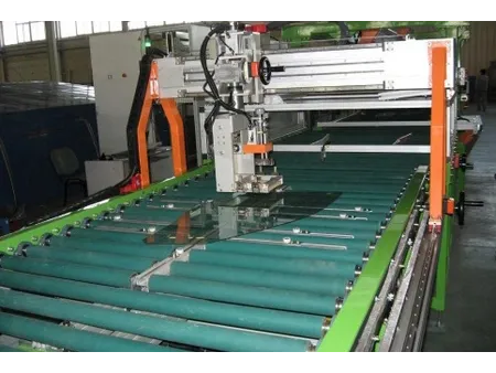 ماكينة طباعة الشاشة الحريرية الآلية للشعارات  Automatic Logo Screen Printer