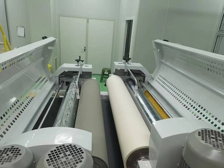 ماكينة طلاء الزجاج ذات أسطوانتين  Double-Roller Coating Machine