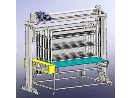 مجمع الألواح الزجاجية الرأسي  Vertical Glass Accumulator