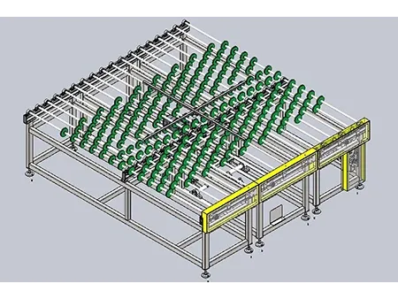 ناقل تدوير ألواح الزجاج  Rotation Conveyor