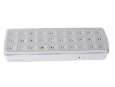 LE2128   كشاف طوارئ LED قابل لإعادة الشحن (إنارة موزعة بشكل مثالي ومناسبة للاستخدامات المنزلية والتجارية)