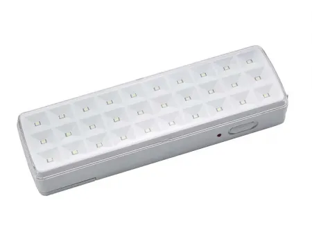 LE2128   كشاف طوارئ LED قابل لإعادة الشحن (إنارة موزعة بشكل مثالي ومناسبة للاستخدامات المنزلية والتجارية)
