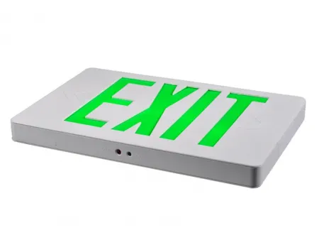 JEE   لوحة مخرج طوارئ بإضاءة LED أحمر أو أخضر (إكزيت لايت)