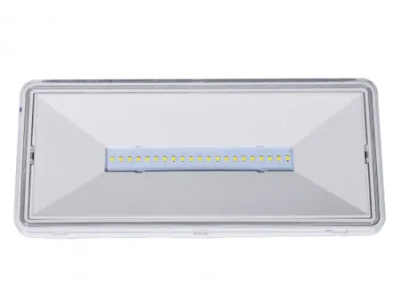LE515-21   لوحة خروج طوارئ LED مقاومة للماء والغبار وفق معيار IP65(مزودة بـ21 لمبة LED من نوع SMD3528)