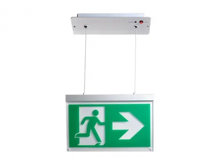 LE2916-A/B/C   لوحة مخرج طوارئ LED بهيكل من الألمنيوم (لافتة إشارة خروج طوارئ مضيئة LED – غلاف من الألومنيوم)