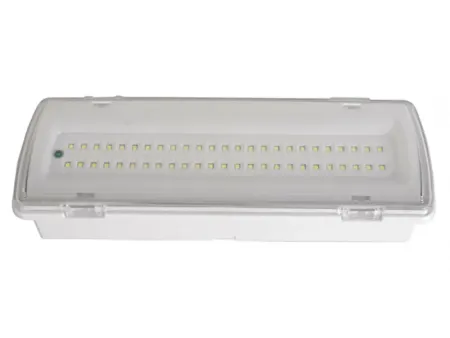 LE507L-50   كشاف طوارئ جداري أو سقفي بـ 50 لمبة LED نوع SMD2835 (مدمج مع لافتة مخرج طوارئ مضيئة)